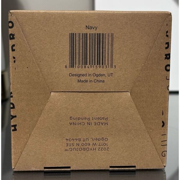 HydroJug 24oz Hydro Stainless Steel SHKR Bottle, NAVY BLUE- DISCONTINUED - Picture 3 of 5